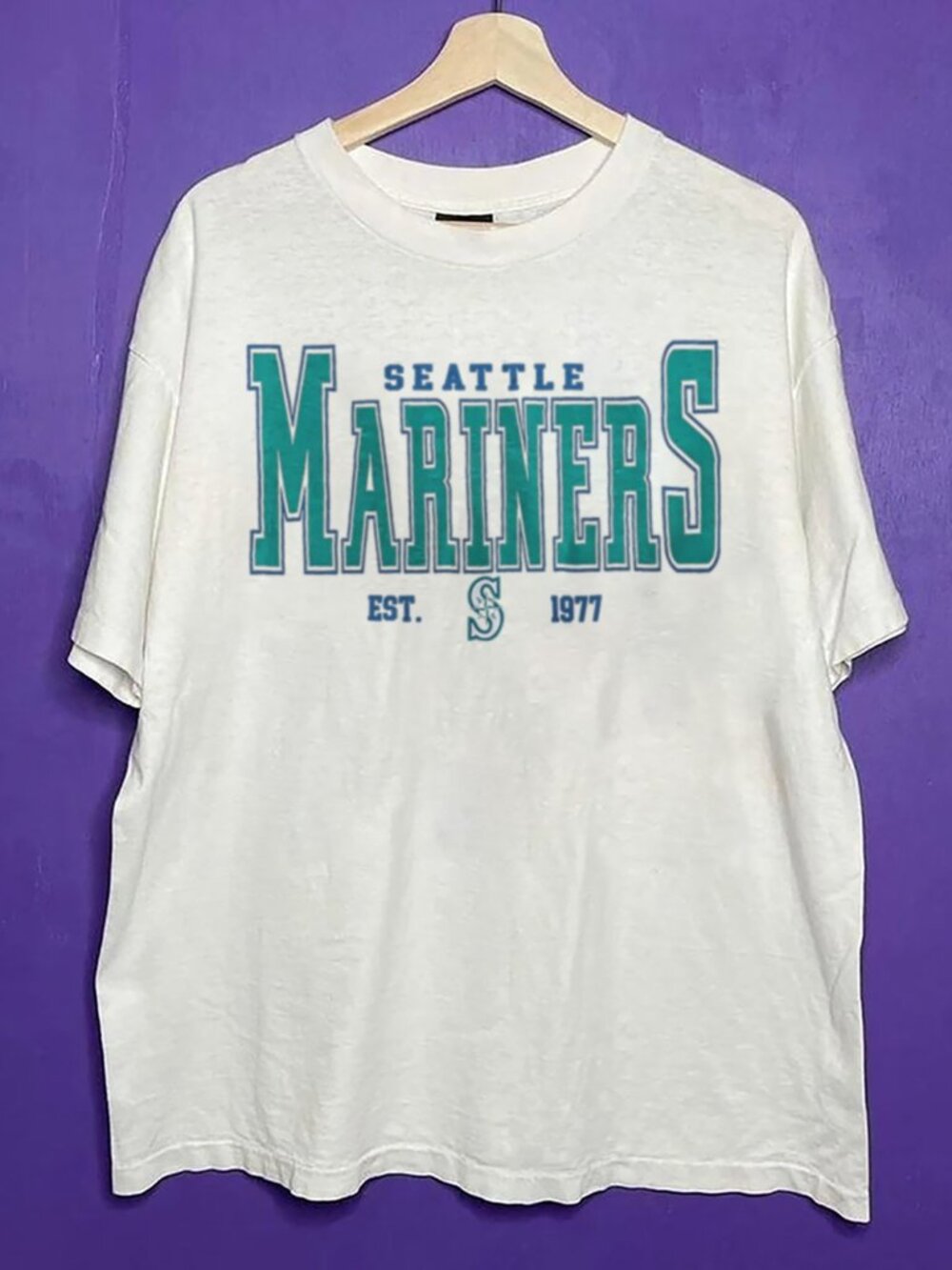 1977 Vintage Seattle Mariners Baseball Shirt, Retro Mariners MLB Men Women Shirt